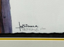 Load image into Gallery viewer, Les McDonald Taking Flight GiClee Full Sheet #1 - Brand New Super Custom Sporting Frame