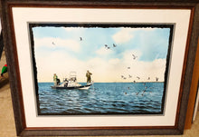 Load image into Gallery viewer, Les McDonald Workin&#39; The Birds GiClee Half Sheet - Brand New Custom Sporting Frame