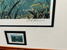 Load image into Gallery viewer, Mark Susinno - 1994 Texas Saltwater Stamp Print With Stamp - Brand New Custom Sporting Frame