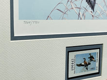 Load image into Gallery viewer, Maynard Reece  1983 Texas Waterfowl Duck Stamp Print With Stamp - Brand New Super Custom Sporting Frame