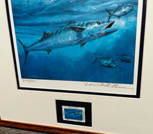 Load image into Gallery viewer, Mike Stidham - 1987 Gulf Coast Conservation Association GCCA Stamp Print With Stamp - Brand New Custom Sporting Frame