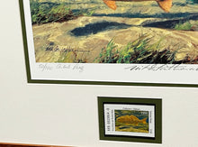 Load image into Gallery viewer, Mike Stidham - 1999 Texas Saltwater Stamp Print With Stamp - AP - Brand New Custom Sporting Frame