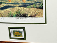 Load image into Gallery viewer, Mike Stidham - 1999 Texas Saltwater Stamp Print With Stamp - AP - Brand New Custom Sporting Frame