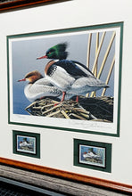 Load image into Gallery viewer, Neal Anderson 1994 Federal Duck Stamp Print With Double Stamps - Brand New Super Custom Sporting Frame