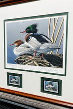 Load image into Gallery viewer, Neal Anderson  1994 Federal Duck Stamp Print With Double Stamps - Brand New Custom Sporting Frame