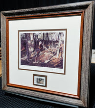 Load image into Gallery viewer, Ragan Gennusa  1999 Texas Turkey Stamp Print With Stamp - Brand New Super Custom Sporting Frame