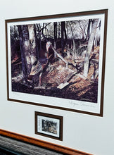 Load image into Gallery viewer, Ragan Gennusa  1999 Texas Turkey Stamp Print With Stamp - Brand New Super Custom Sporting Frame
