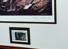Load image into Gallery viewer, Ragan Gennusa - 1999 Texas Turkey Stamp Print With Stamp - Brand New Custom Sporting Frame