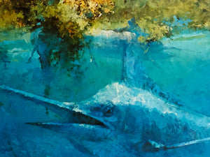 Randall McKissick - 1993 Coastal Conservation Association CCA Print With Stamp - Brand New Custom Sporting Frame