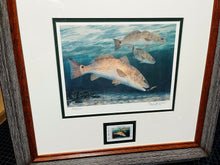 Load image into Gallery viewer, Randy McGovern - 2011 Texas Saltwater Stamp Print With Stamp - Brand New Custom Sporting Frame