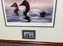 Load image into Gallery viewer, Rick Kelly - 1995 Ducks Unlimited Stamp Print With Stamp - Brand New Custom Sporting Frame