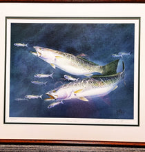 Load image into Gallery viewer, Ronnie Wells - Trout Run - Lithograph - Brand New Custom Sporting Frame