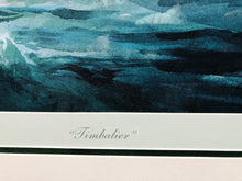 Load image into Gallery viewer, Sam Caldwell - Timbalier - Lithograph Gulf Coast Conservation Association GCCA #1 1986 - Brand New Custom Sporting Frame