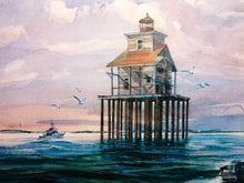 Load image into Gallery viewer, Sam Caldwell - Timbalier - Lithograph Gulf Coast Conservation Association GCCA #1 1986 - Brand New Custom Sporting Frame