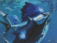 Load image into Gallery viewer, Stanley Meltzoff 1988 Coastal Conservation Association CCA Stamp Print With Stamp - Brand New Super Custom Sporting Frame