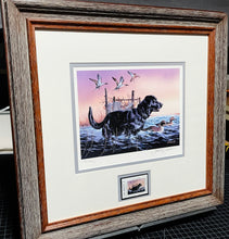 Load image into Gallery viewer, Thompson Crowe  1998 Texas Waterfowl Duck Stamp Print With Stamp - Brand New Custom Sporting Frame