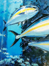 Load image into Gallery viewer, Al Barnes 2014 Coastal Conservation Association CCA Stamp Print With Stamp - Brand New Super Custom Sporting Frame