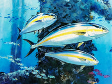 Load image into Gallery viewer, Al Barnes 2014 Coastal Conservation Association CCA Stamp Print With Stamp - Brand New Super Custom Sporting Frame