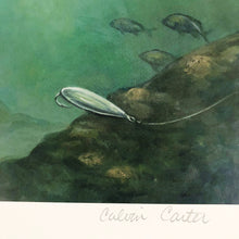 Load image into Gallery viewer, Calvin Carter 2015 CCA Coastal Conservation Association Stamp Print With Stamp - Brand New Custom Sporting Frame
