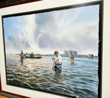 Load image into Gallery viewer, Chance Yarbrough Three Generations At The Tanks GiClee Full Sheet - Brand New Super Custom Sporting Frame
