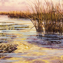Load image into Gallery viewer, Herb Booth - 2009 Coastal Conservation Association CCA Stamp Print With Stamp - Brand New Custom Sporting Frame