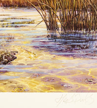 Load image into Gallery viewer, Herb Booth - 2009 Coastal Conservation Association CCA Stamp Print With Stamp - Brand New Custom Sporting Frame