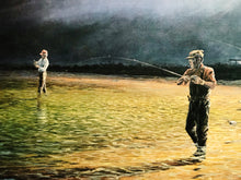 Load image into Gallery viewer, Herb Booth - Hog Heaven - Lithograph - Brand New Custom Sporting Frame