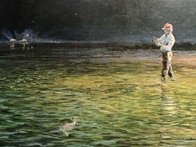 Load image into Gallery viewer, Herb Booth - Hog Heaven - Lithograph - Brand New Custom Sporting Frame