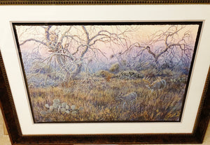 Herb Booth - Silent Salutations - FS GiClee Artist Proof - Brand New Custom Sporting Frame