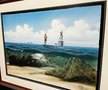 Load image into Gallery viewer, John Dearman Ambushed GiClee Full Sheet - Brand New Super Custom Sporting Frame
