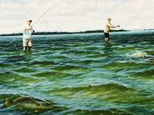 Load image into Gallery viewer, John Dearman - East Cut - Full Sheet GiClee - Brand New Custom Sporting Frame