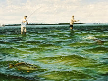 Load image into Gallery viewer, John Dearman - East Cut - Full Sheet GiClee - Brand New Custom Sporting Frame