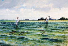 Load image into Gallery viewer, John Dearman - Trout 2005 - Half Sheet GiClee AP - Brand New Custom Sporting Frame