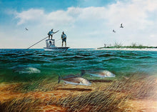 Load image into Gallery viewer, John Dearman - Summer School - Lithograph AP - Brand New Custom Sporting Frame