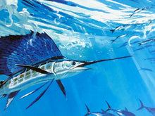 Load image into Gallery viewer, Al Barnes - 1996 Texas Saltwater Stamp Print With Stamp - Brand New Custom Sporting Frame