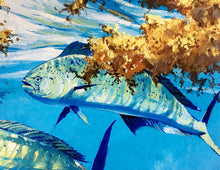 Load image into Gallery viewer, Al Barnes - 2001 Coastal Conservation Association CCA Stamp Print With Stamp - Brand New Custom Sporting Frane