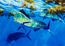 Load image into Gallery viewer, Al Barnes - 2001 Coastal Conservation Association CCA Stamp Print With Stamp - Brand New Custom Sporting Frane
