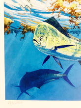 Load image into Gallery viewer, Al Barnes - 2001 Coastal Conservation Association CCA Stamp Print With Stamp - Brand New Custom Sporting Frane