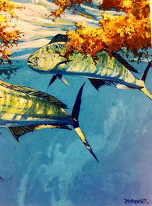 Al Barnes - 2001 Coastal Conservation Association CCA Stamp Print With Stamp - Brand New Custom Sporting Frane