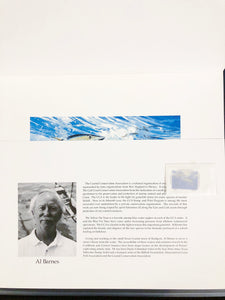 Al Barnes - 1997 Coastal Conservation Association CCA Stamp Print With Stamp - Brand New Custom Sporting Frame