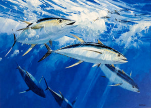 Al Barnes - 1997 Coastal Conservation Association CCA Stamp Print With Stamp - Brand New Custom Sporting Frame