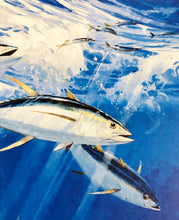 Load image into Gallery viewer, Al Barnes - 1997 Coastal Conservation Association CCA Stamp Print With Stamp - Brand New Custom Sporting Frame