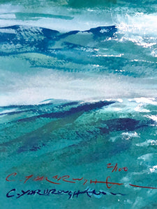 Chance Yarbrough - Into The Backing - GiClee - Fighting Tarpon - Brand New Custom Sporting Frame