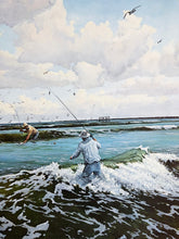 Load image into Gallery viewer, David Drinkard The Pocket Lithograph - Brand New Custom Sporting Frame