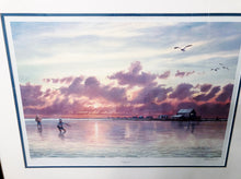 Load image into Gallery viewer, Herb Booth - Laguna - Lithograph - Brand New Custom Sporting Frame