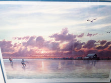 Load image into Gallery viewer, Herb Booth - Laguna - Lithograph - Brand New Custom Sporting Frame
