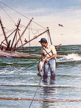 Load image into Gallery viewer, John Dearman - Southeast Breeze - Lithograph - Artist Proof - Brand New Custom Sporting Frame