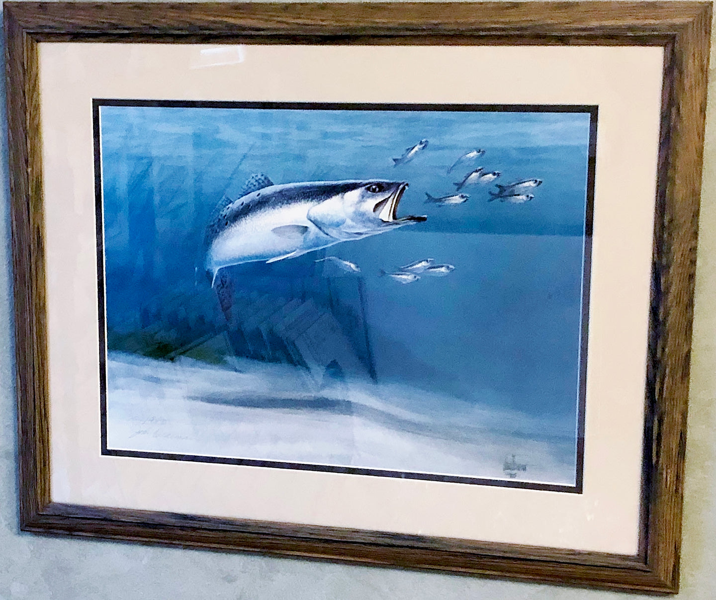 John Dearman - Speck and Red - Paired Set, Matching Numbers - 2 Lithographs - Brand New Custom Sporting Frame