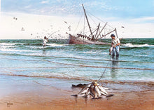 Load image into Gallery viewer, John Dearman - Southeast Breeze - Lithograph - Artist Proof - Brand New Custom Sporting Frame