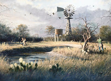Load image into Gallery viewer, John Dearman - The Late Show - Lithograph - Brand New Custom Sporting Frame